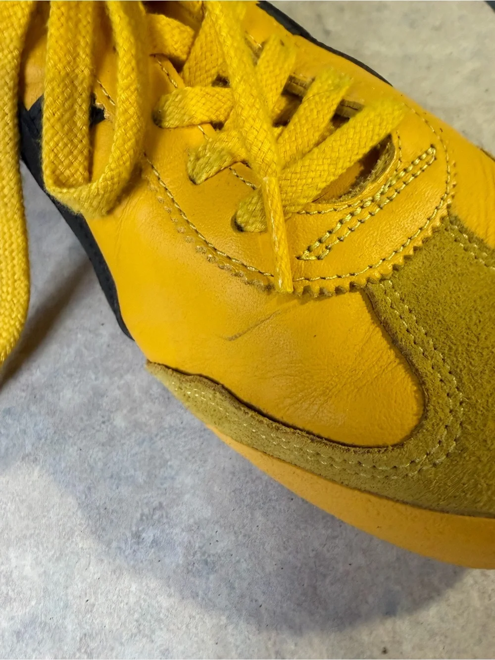 Onitsuka Tiger Mexico 66 Style Yellow Sneakers 10.5